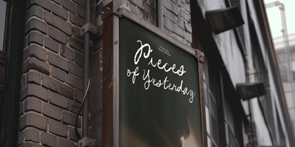 Mothers Plate Font Poster 2