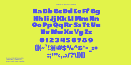 Choks Font Poster 10
