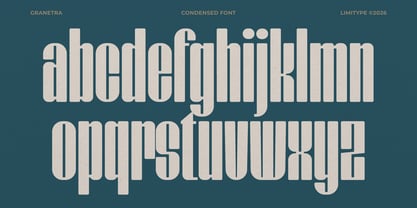 Granetra Font Poster 8