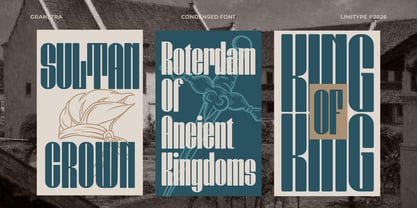 Granetra Font Poster 4
