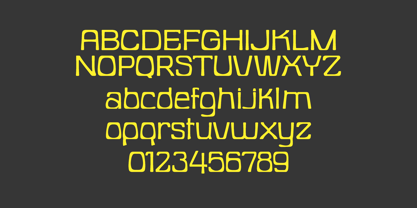 Counterbalance Font Poster 5