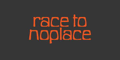 Counterbalance Font Poster 11