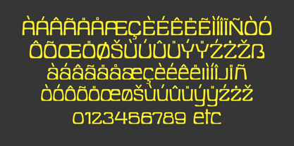 Counterbalance Font Poster 6