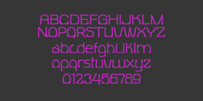 Counterbalance Font Poster 2