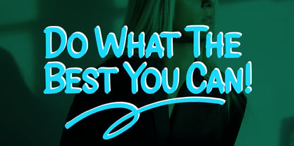 Panther Brush Font Poster 3