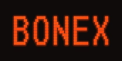 Bonex Font Poster 1