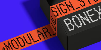 Bonex Font Poster 4
