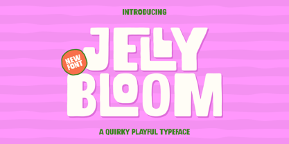 Jelly Bloom Font Poster 1