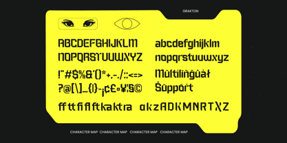 Grakton Font Poster 9