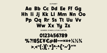 Mossela Font Poster 5