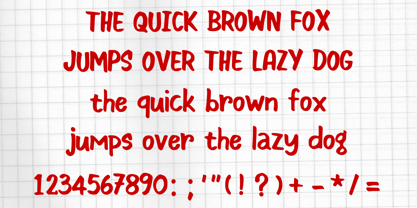Hano Kid Writing Font Poster 4