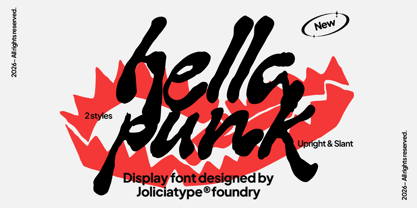 Hella Punk Font Poster 1