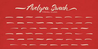 Avelyra Script Font Poster 6