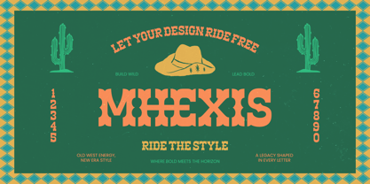 Mhexis Font Poster 1