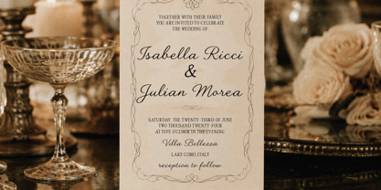 Secret Cantena Font Poster 6