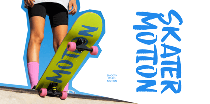 Spark Jump Font Poster 10