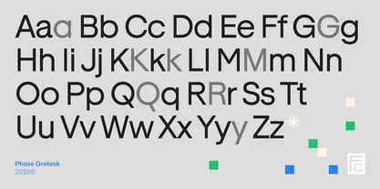 Phase Grotesk Font Poster 8