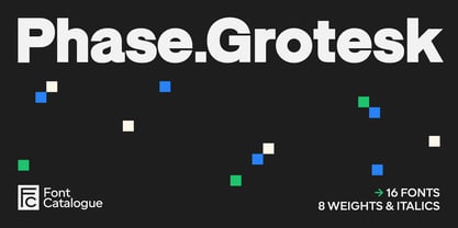 Phase Grotesk Font Poster 1