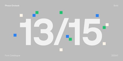 Phase Grotesk Font Poster 11