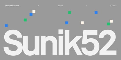 Phase Grotesk Font Poster 15