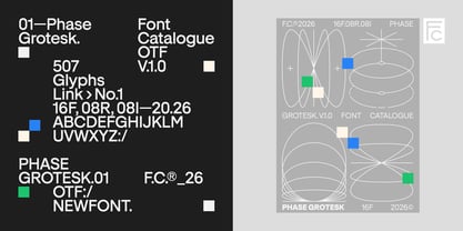 Phase Grotesk Font Poster 12