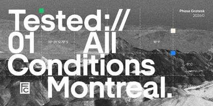 Phase Grotesk Font Poster 14