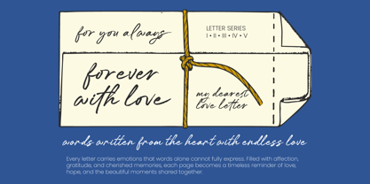 The Hantwels Font Poster 2