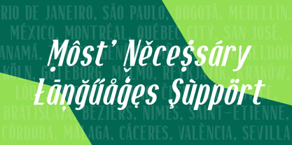 Vastergard Font Poster 9