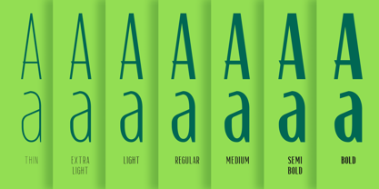 Vastergard Font Poster 2