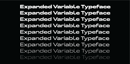 Auranix Expanded Font Poster 2
