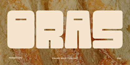 Oras Font Poster 1