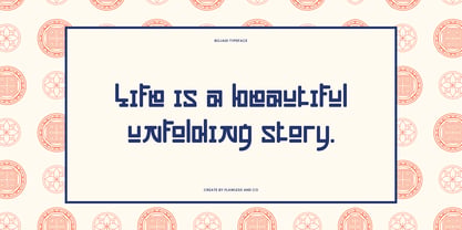 Bojagi Font Poster 5