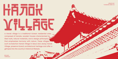Bojagi Font Poster 3