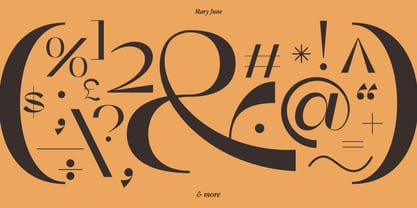 Mary June Font Poster 9