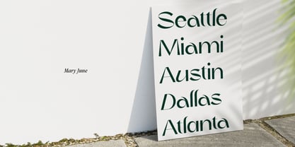 Mary June Font Poster 6