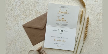 Wildflower Notes Font Poster 7