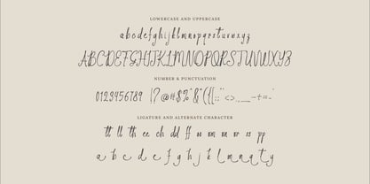 Wildflower Notes Font Poster 8
