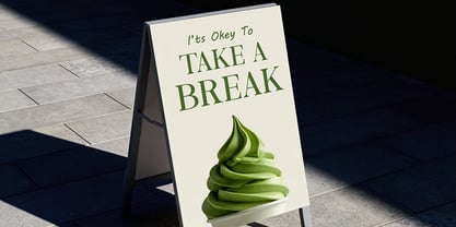 Navore Font Poster 8