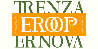 Navore Font Poster 7