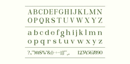 Navore Font Poster 2
