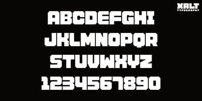 Pixel Hype Font Poster 3