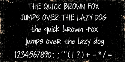 Garem Marker Font Poster 5