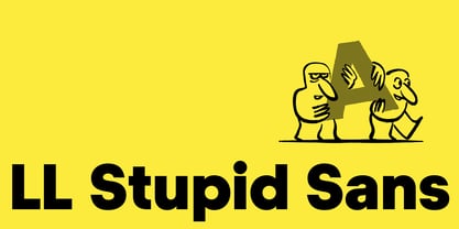 Stupid Sans Font Poster 1