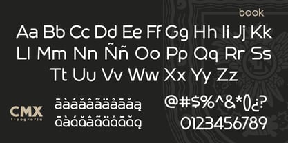 CMX Font Poster 5