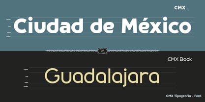 CMX Font Poster 3