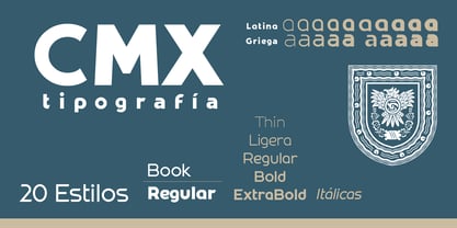 CMX Font Poster 4