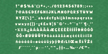 Third Mode Font Poster 10