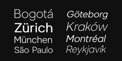 Mireno Sans Font Poster 11