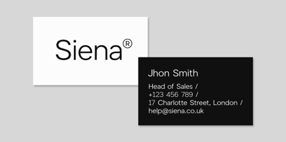 Mireno Sans Font Poster 10