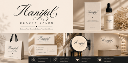 Beautiful Malera Font Poster 4